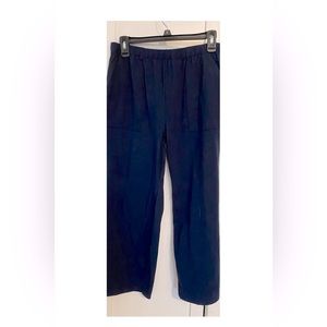 Poly knit comfortable crops/pants. Let me know color you want.